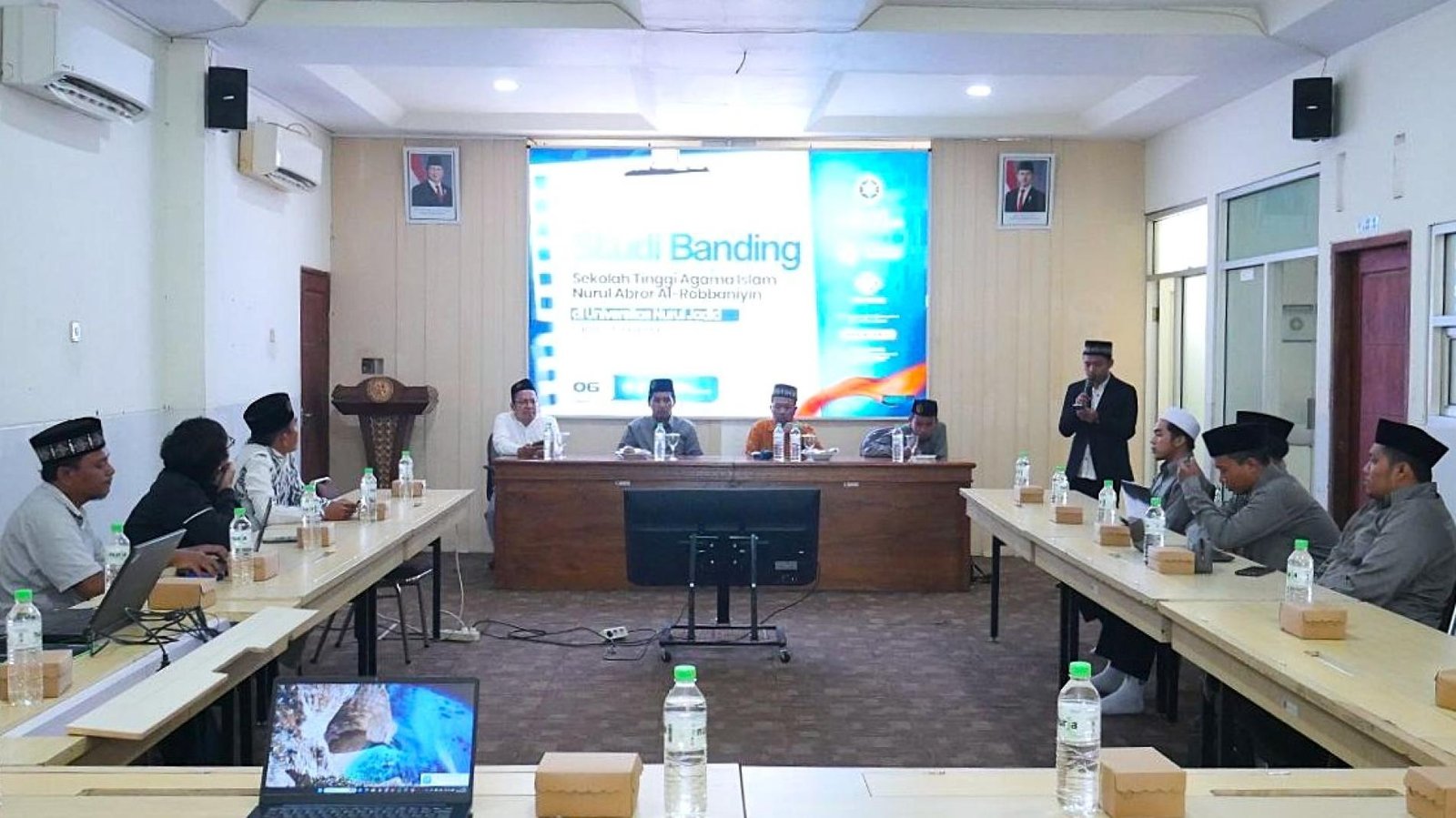 TINGKATKAN KUALITAS TATA KELOLA DAN MUTU SDM, STAI NAA GELAR STUDI BANDING KE UNIVERSITAS NURUL JADID